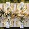Round Paper Placemats Decorative Disposable Place Mats Table Mats for Dining Wedding Table Decoration Home Banquet New Years Festive Party Birthday Holiday (Gold, 100)